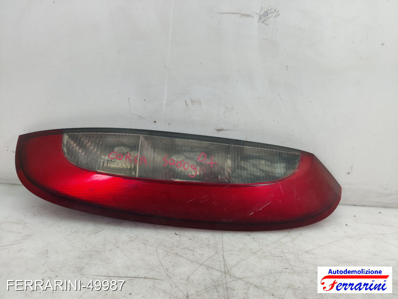 Fanalino Stop Posteriore OPEL CORSA C X01 2000-2003 destro, dx 93170223, 9196364 9