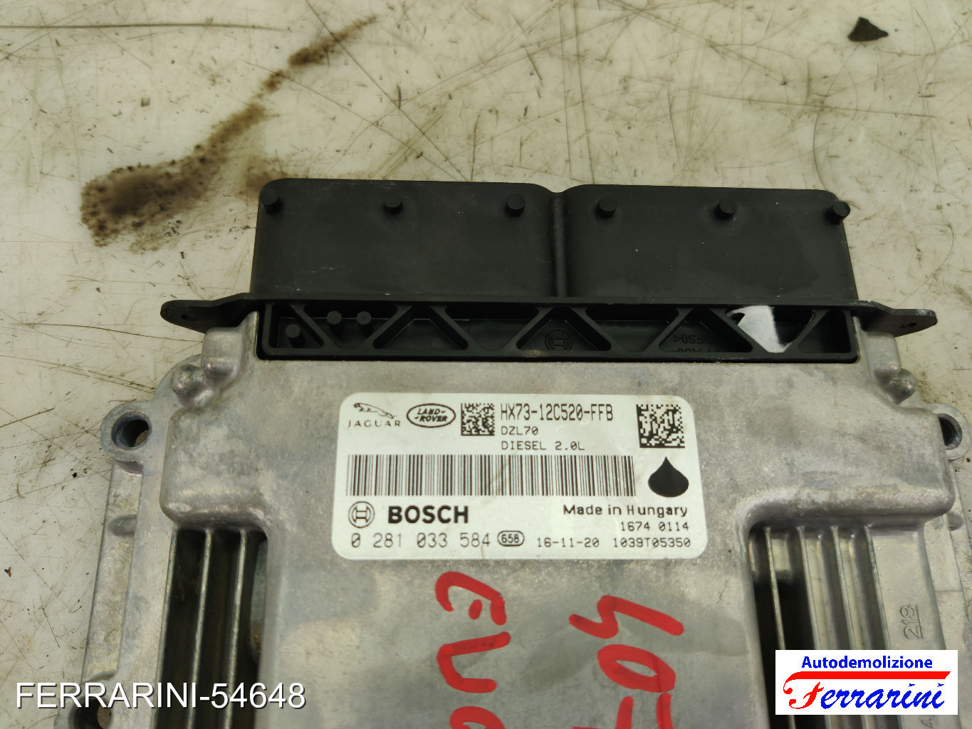 Centralina Motore LAND ROVER RANGE ROVER EVOQUE L538 2.0 D 4X4 2015-2019 8