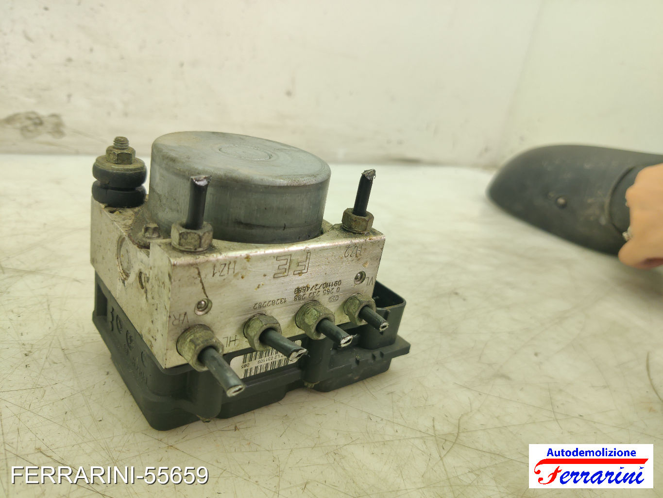 Centralina Pompa Abs OPEL CORSA D S07 1.2 2006-2014 13282282, 0265800796 17