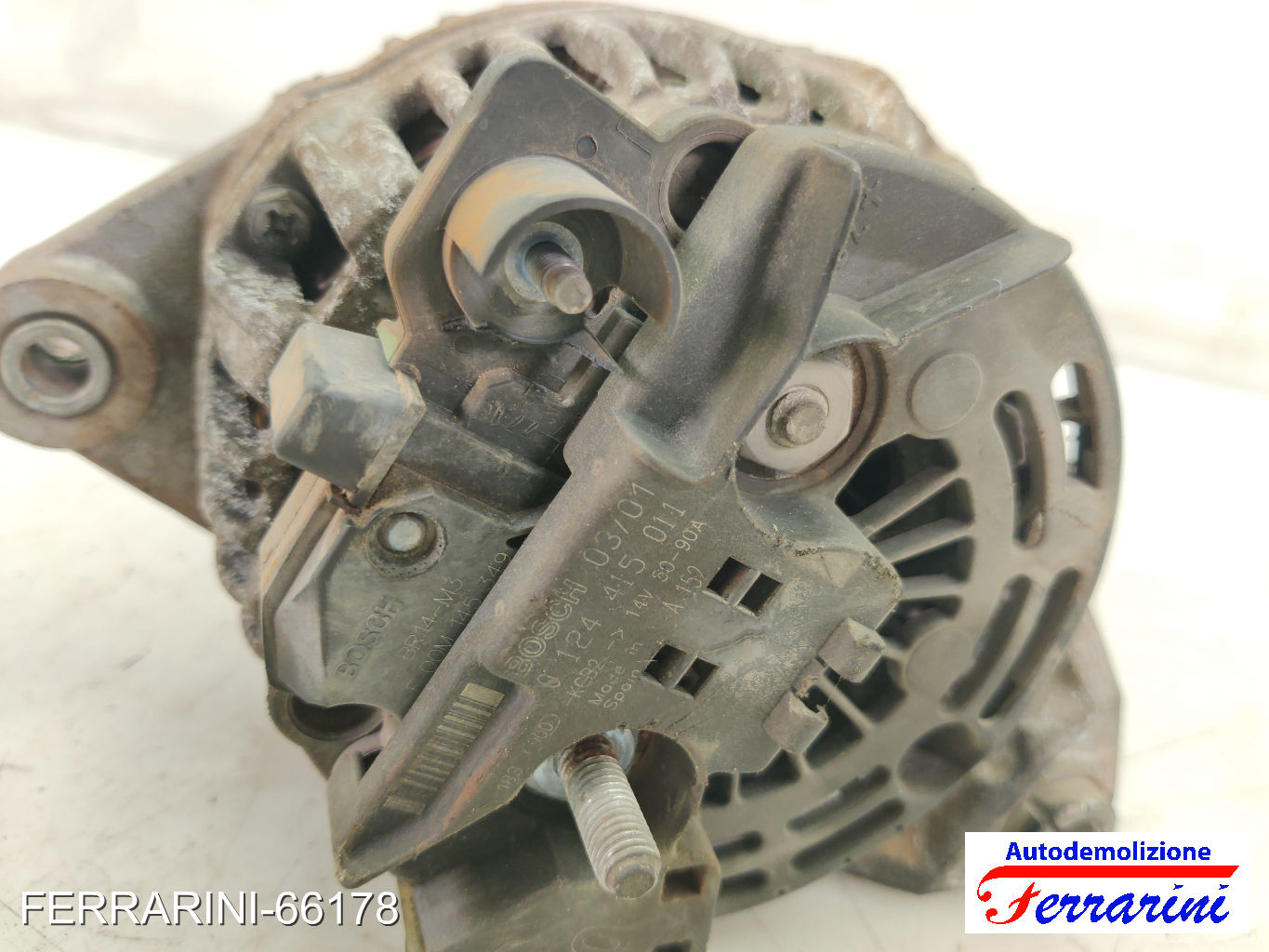 Alternatore FIAT MULTIPLA 186 1.6 16V BIPOWER 2001-2010 46813061, 46841963 7
