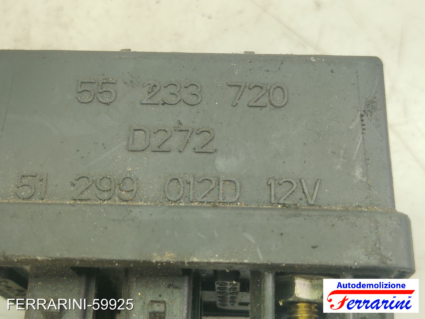 Centralina Candelette LANCIA YPSILON 843 1.3 JTD 2003-2011 55233720, 55193073