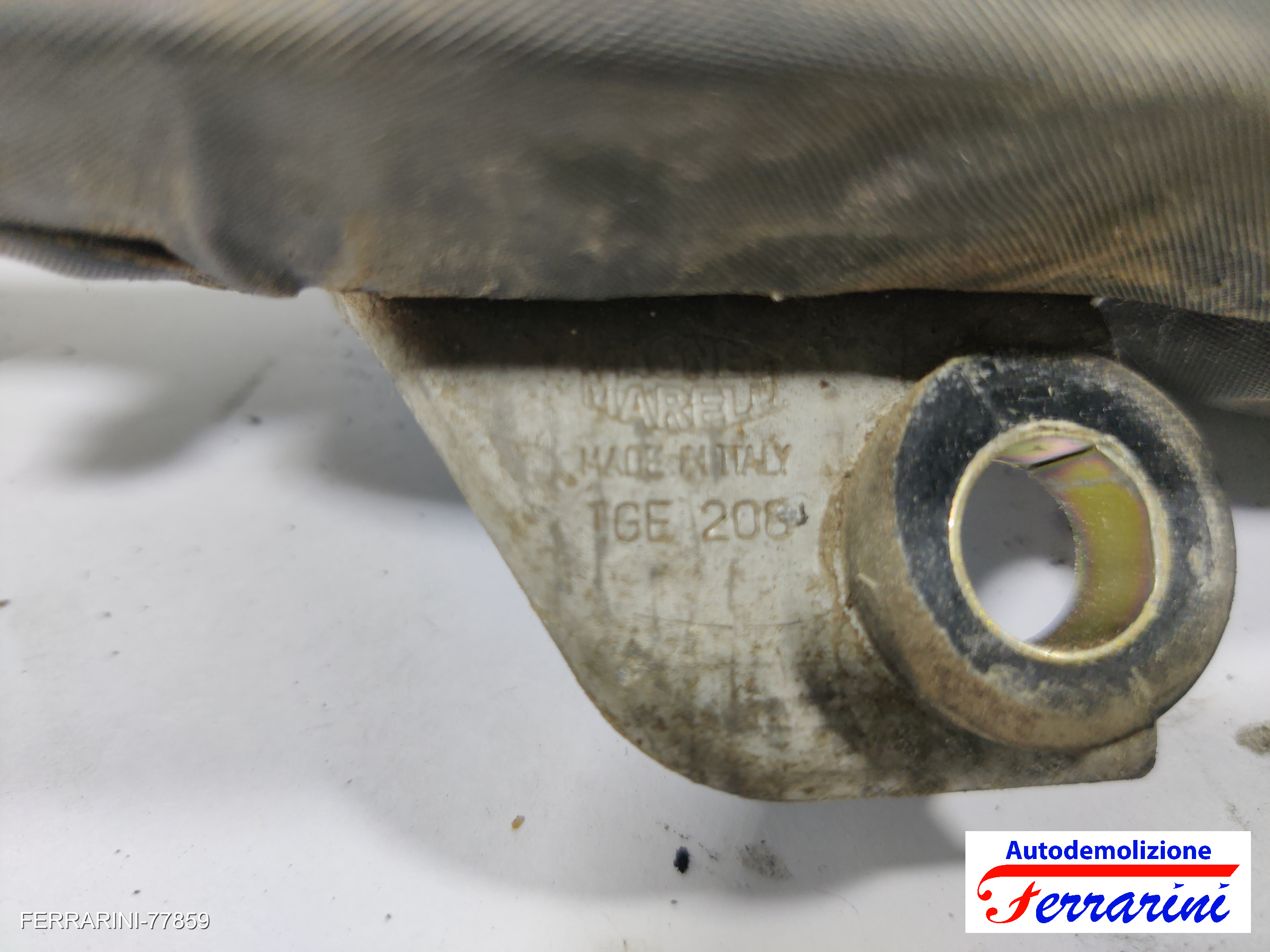Spazzacqua Motorino Tergicristallo FIAT BRAVA 182 1995-2001 anteriore, frontale 13