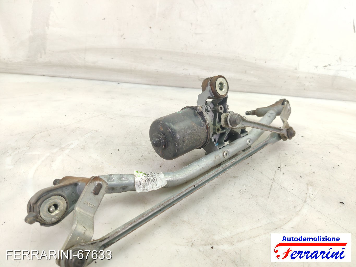 Spazzacqua Motorino Tergicristallo CITROEN C2 JM 2003-2012 anteriore, frontale