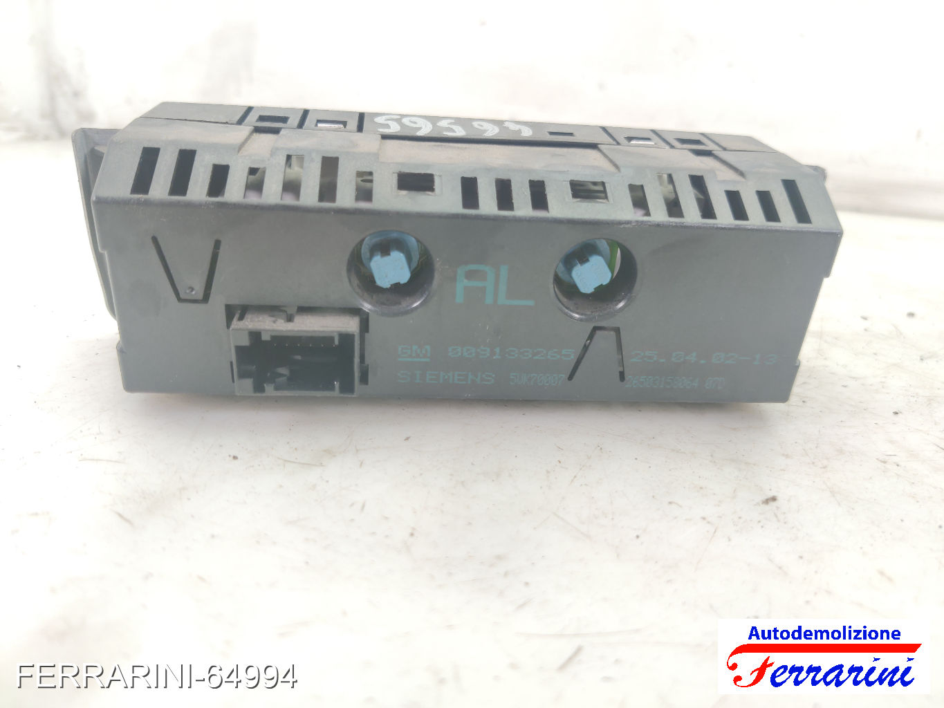 Orologio OPEL AGILA A H00 2000-2007 9133265 8