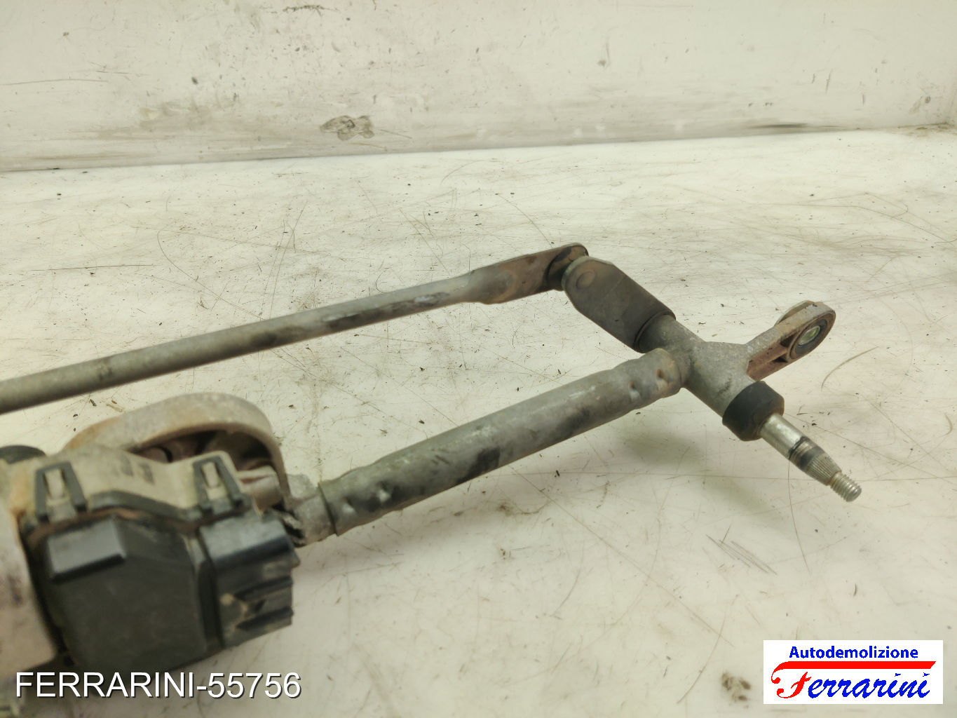 Spazzacqua Motorino Tergicristallo LANCIA MUSA 350 2006-2012 anteriore, frontale 9