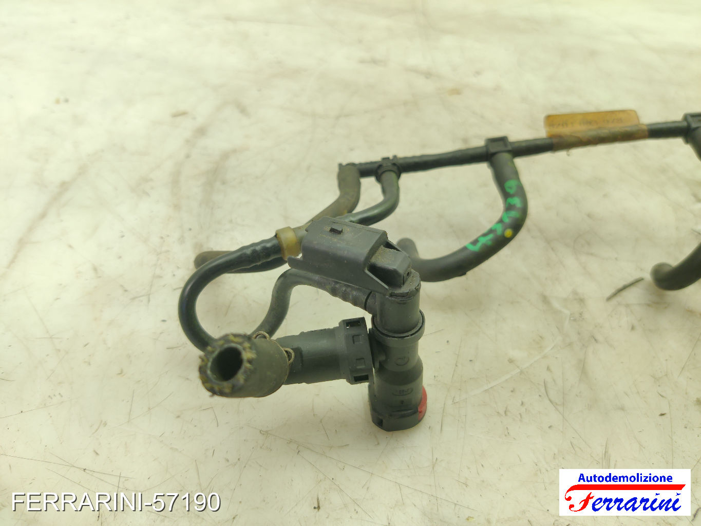 tubazione recupero ritorno iniettori RENAULT MEGANE 3 SW KZ0/1 1.5 DCI 2009-2015 8