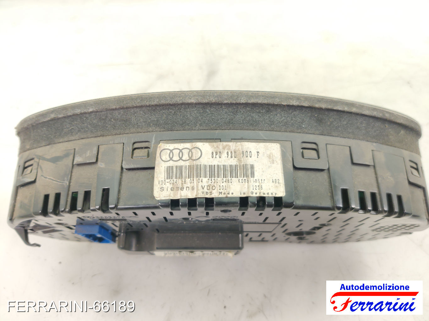 Quadro Contachilometri AUDI A3 8P1 2.0 TDI 16V 2003-2012 8P0920900F, 8P0920930F 9