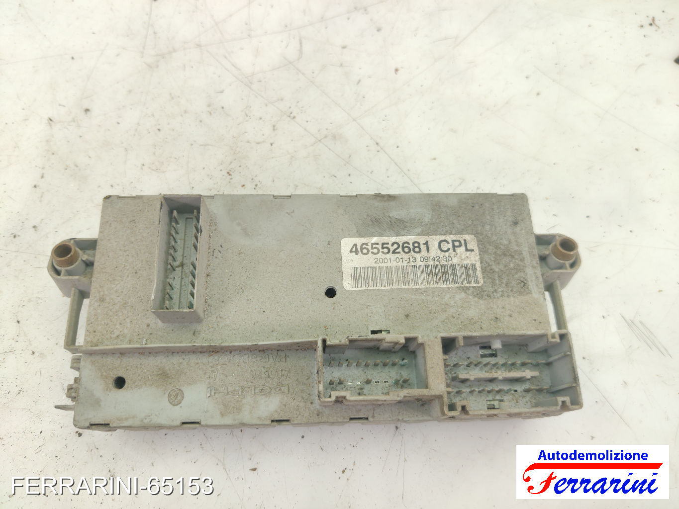 Body Computer FIAT PUNTO 188 1.2 60 1999-2010 46795988, 46552681 8