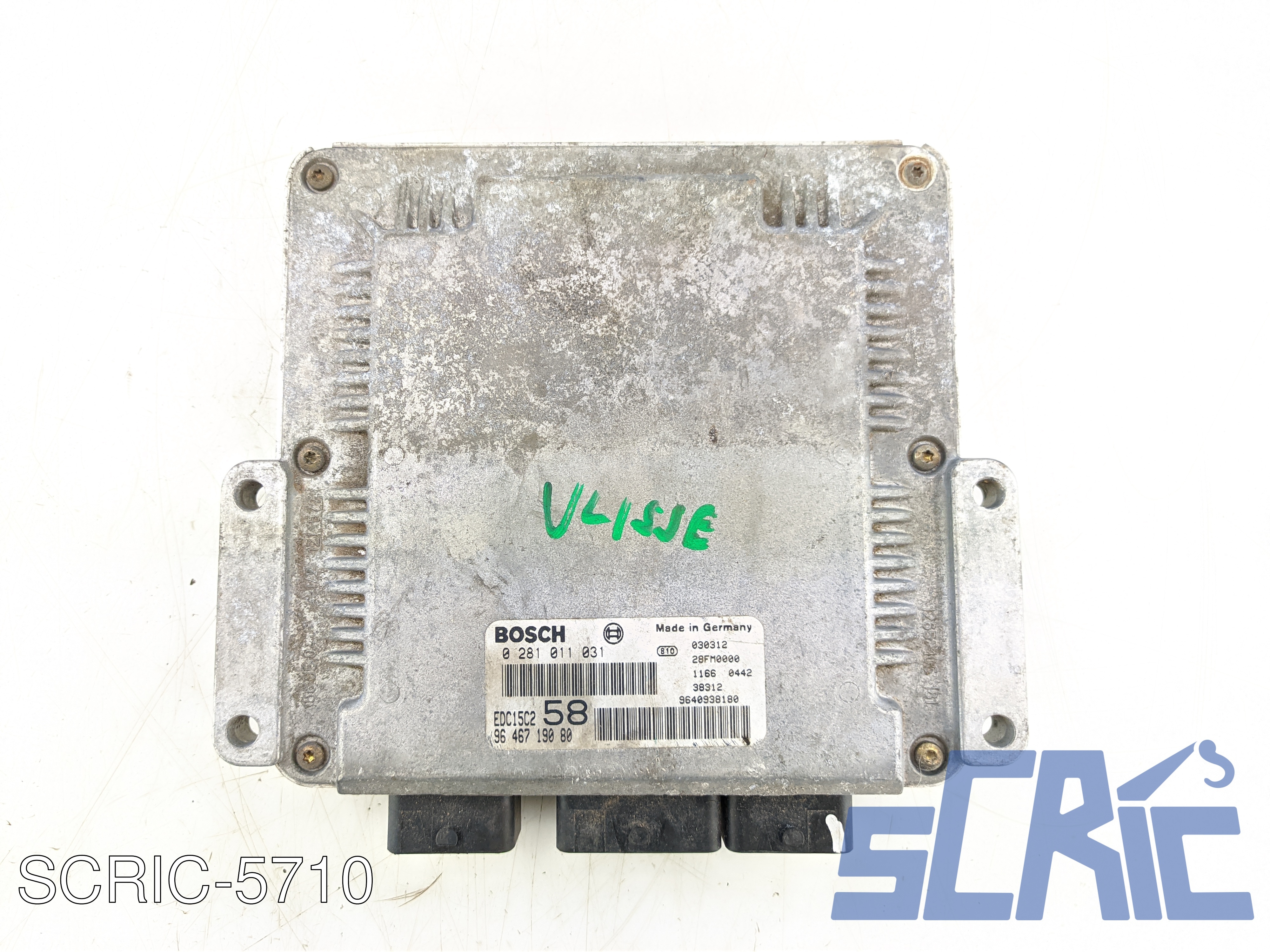 Centralina Motore LANCIA PHEDRA 179 2.0 JTD 2002-2010 0281011031, 9646719080