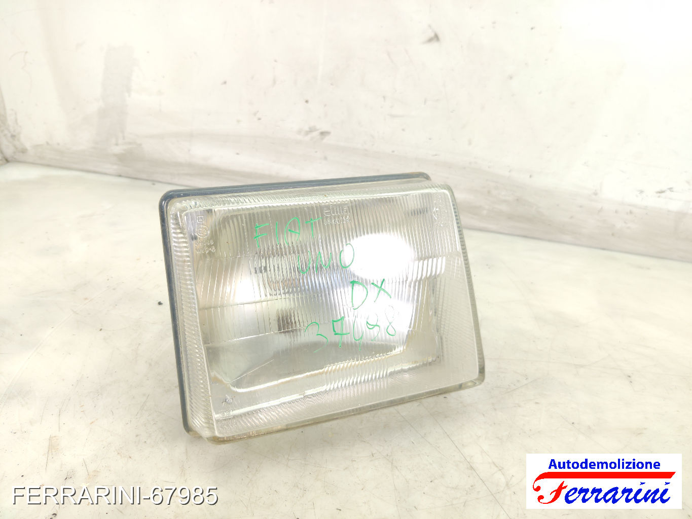Faro Anteriore FIAT UNO 146 1984-1995 destro, dx 5957063 9