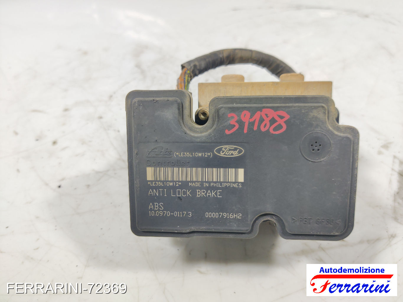Centralina Pompa Abs FORD FIESTA 5 JD, JH 1.4 TDCI 2001-2008 4S612M110CC