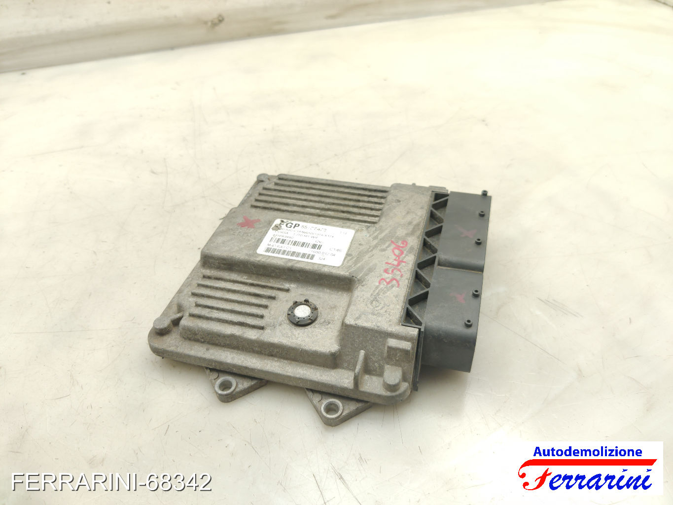Centralina Motore OPEL CORSA C X01 1.3 CDTI 2003-2009 55197472, 55187472