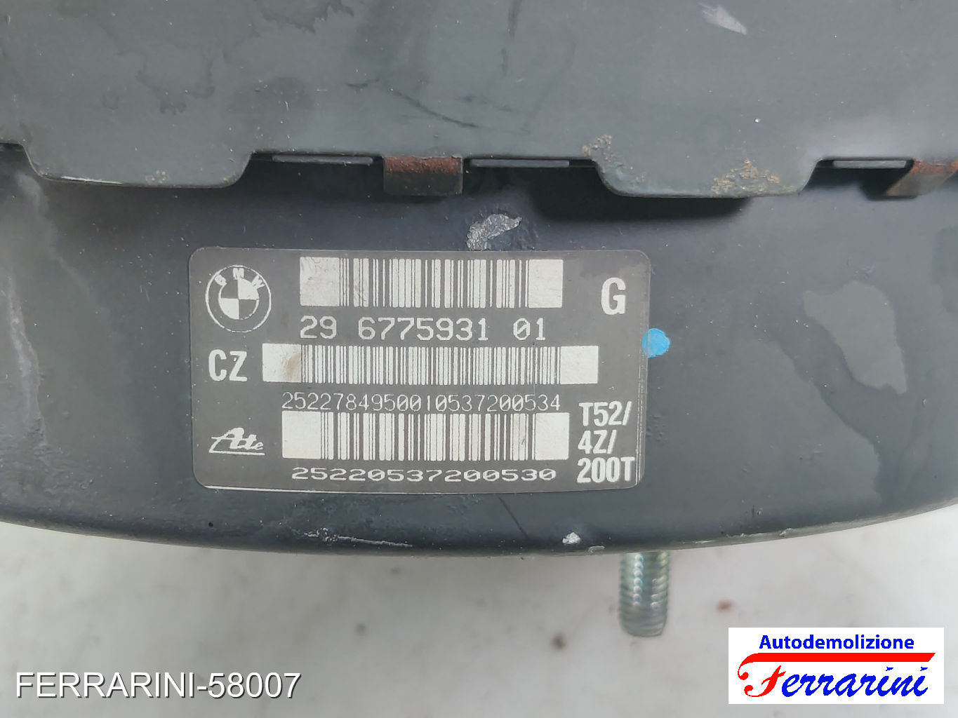 Servofreno BMW 3 TOURING E91 320D 2005-2012 29677593101, 25220537200530