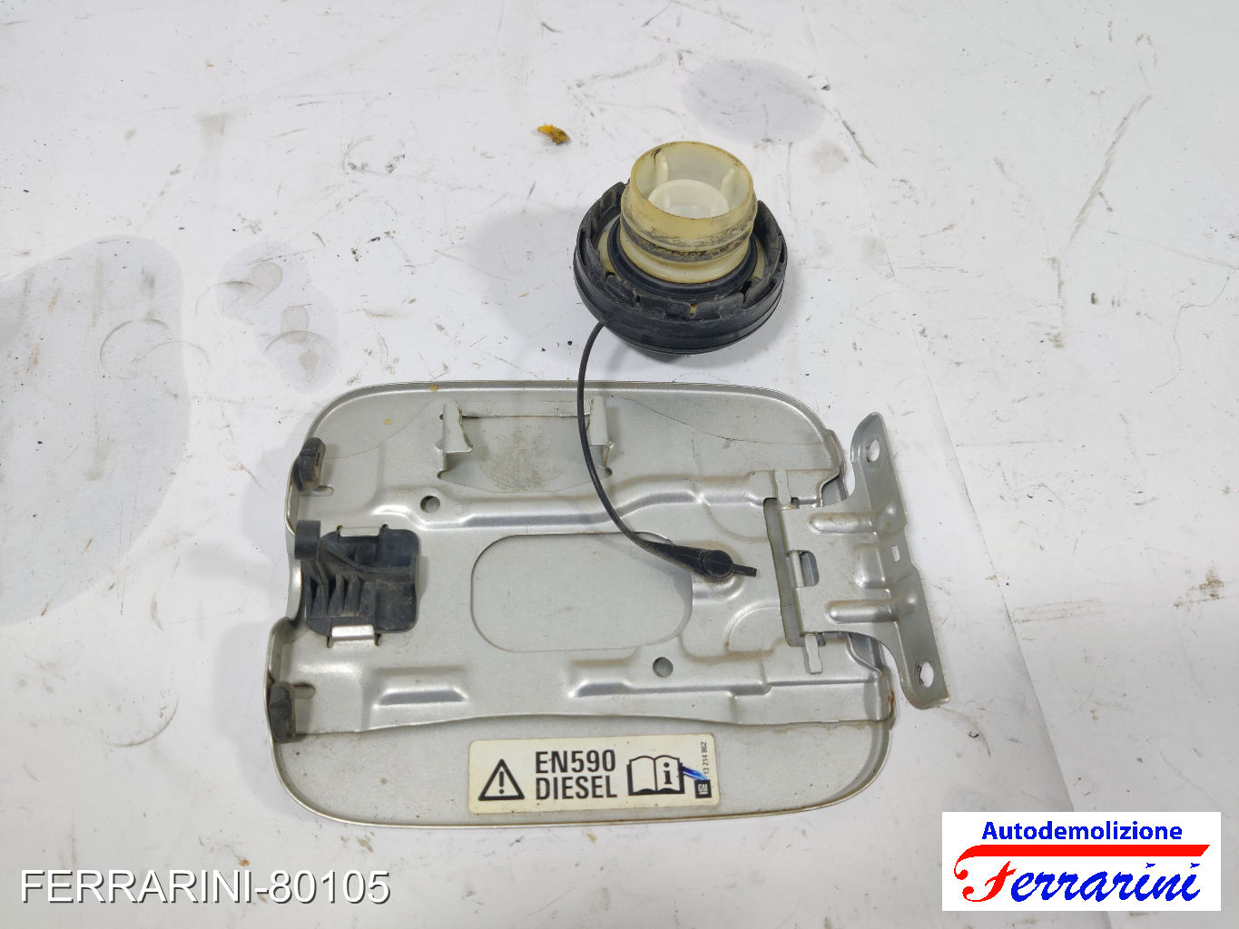 Sportellino Carburante OPEL AGILA A H00 2003-2007 157 STARSILBER 3 MET