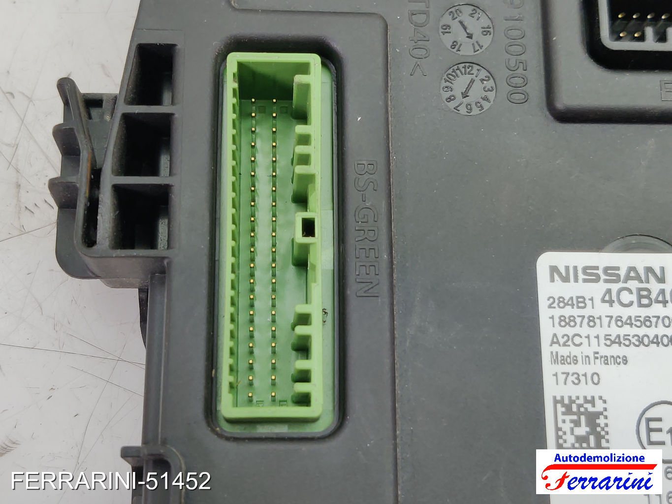 Body Computer NISSAN QASHQAI 2 J11 1.5 DCI 2013-2023 284B14CB4C, 18878176456700