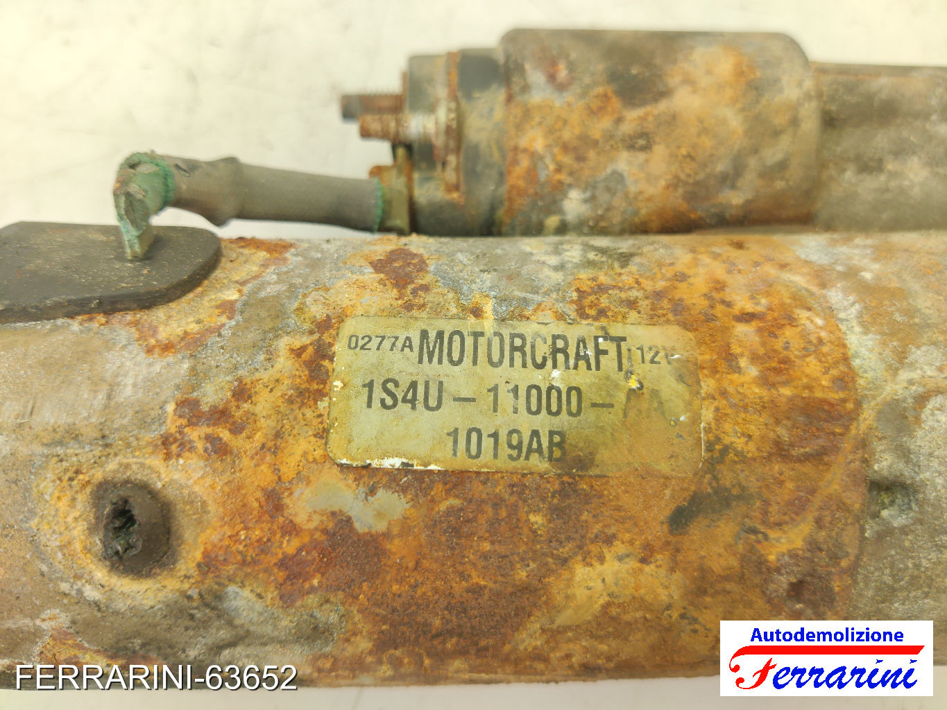 Motorino Avviamento FORD FIESTA 4 JA, JB 1.8 DI 2000-2002 1133994, 1806690