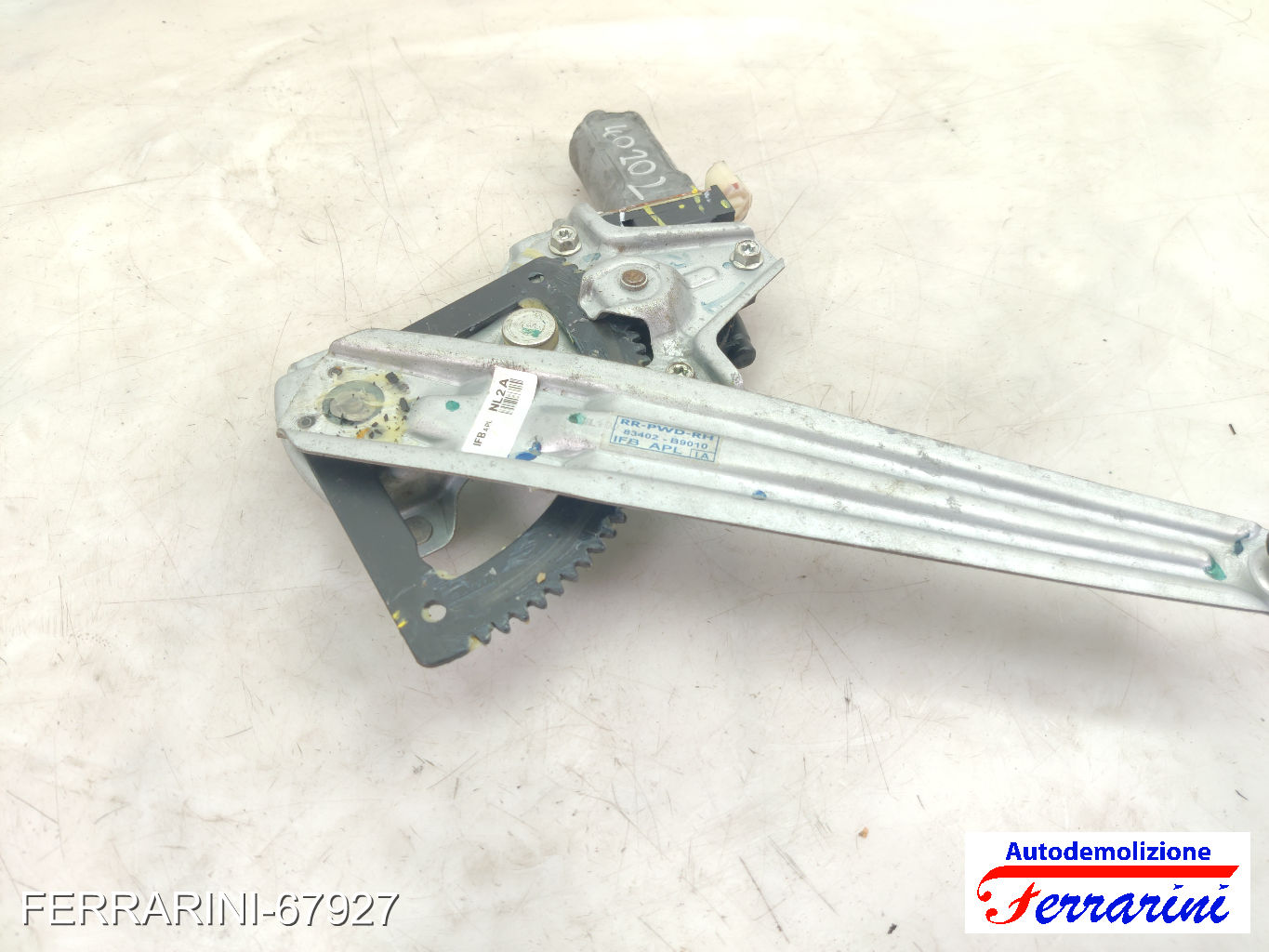 Motorino Alzavetro HYUNDAI I10 BA, IA 1.0 2013-2023 83481B9000, 9A021047