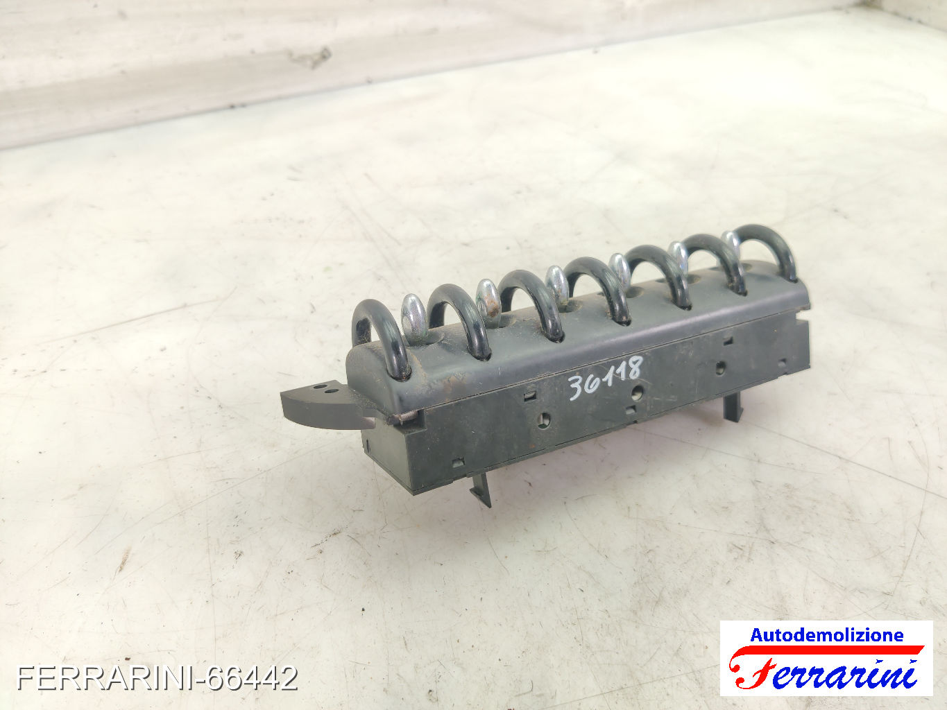Pulsantiera Tastiera Alzavetro MINI - R50, R53 2003-2006 sinistra, sx, frontale 8