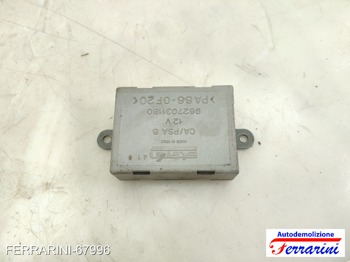 Centralina Motore PEUGEOT PARTNER COMBISPACE 5, G 2.0 HDI 2000-2008 9641428380 28