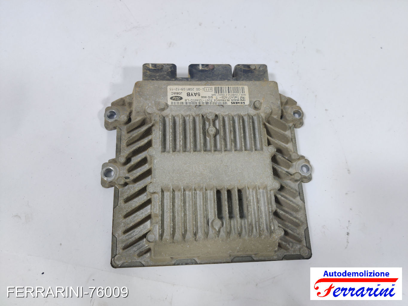 Centralina Motore FORD FIESTA 5 JD, JH 1.4 TDCI 2001-2008 3S6112A650LB, J38AC