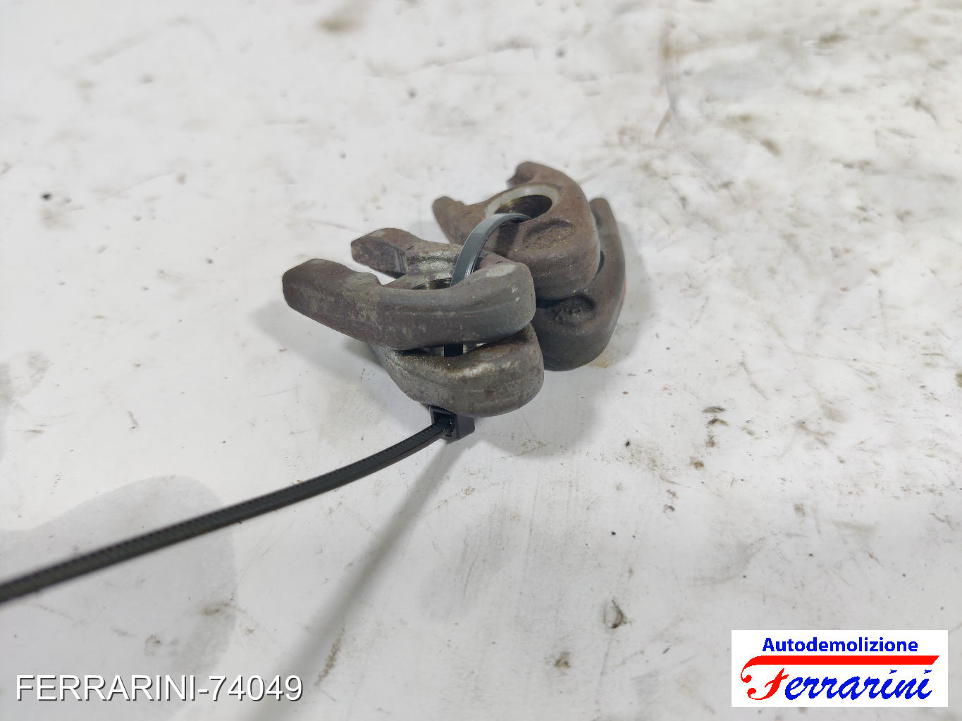 Fermo staffa iniettore diesel K9K F7 RENAULT SCENIC 2 JM0/1 1.5 DCI 2003-2005