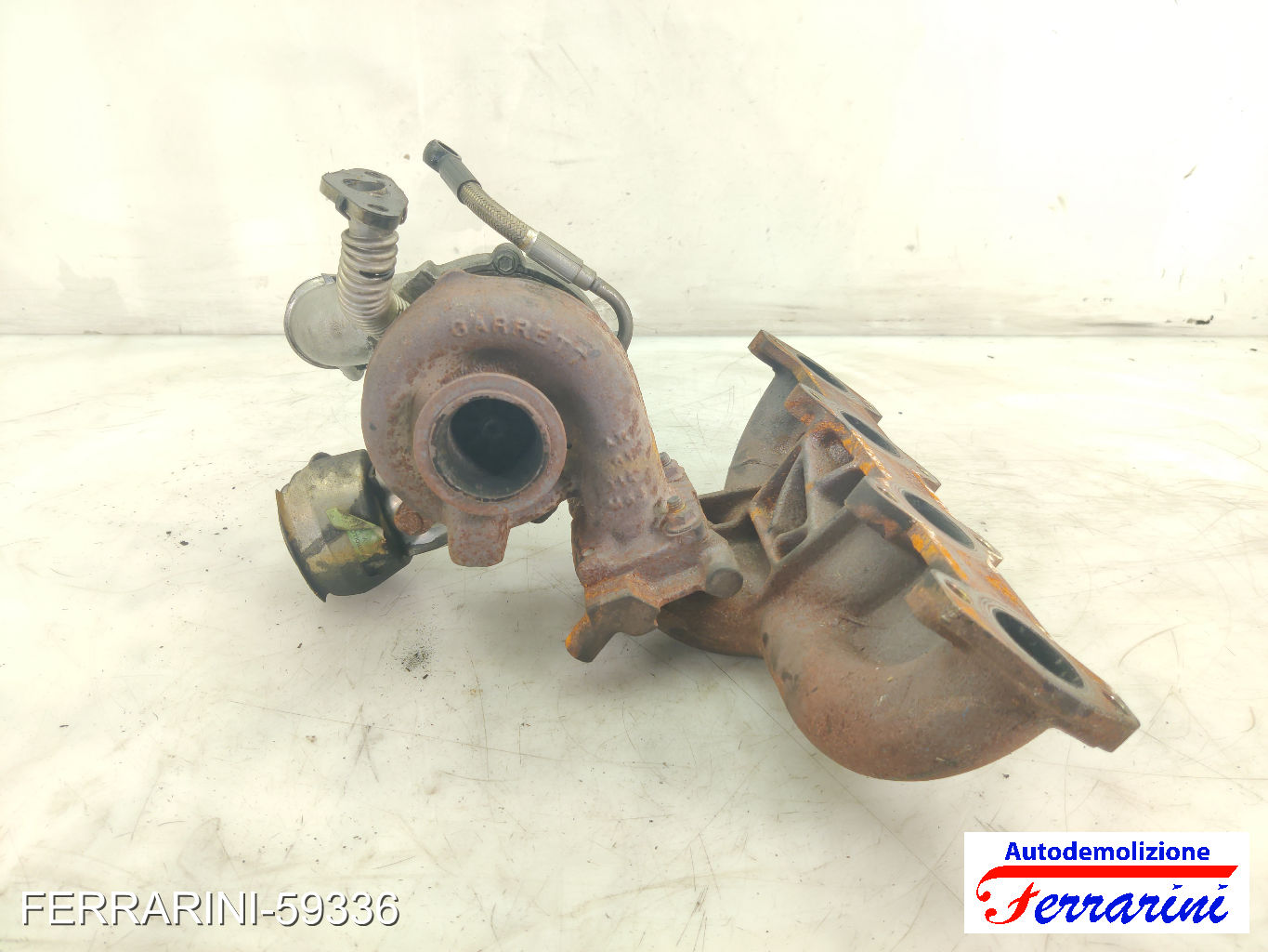 Turbina FIAT BRAVO 2 198 1.9 D MULTIJET 2007-2014 55214061, 55205475, 041022301 12