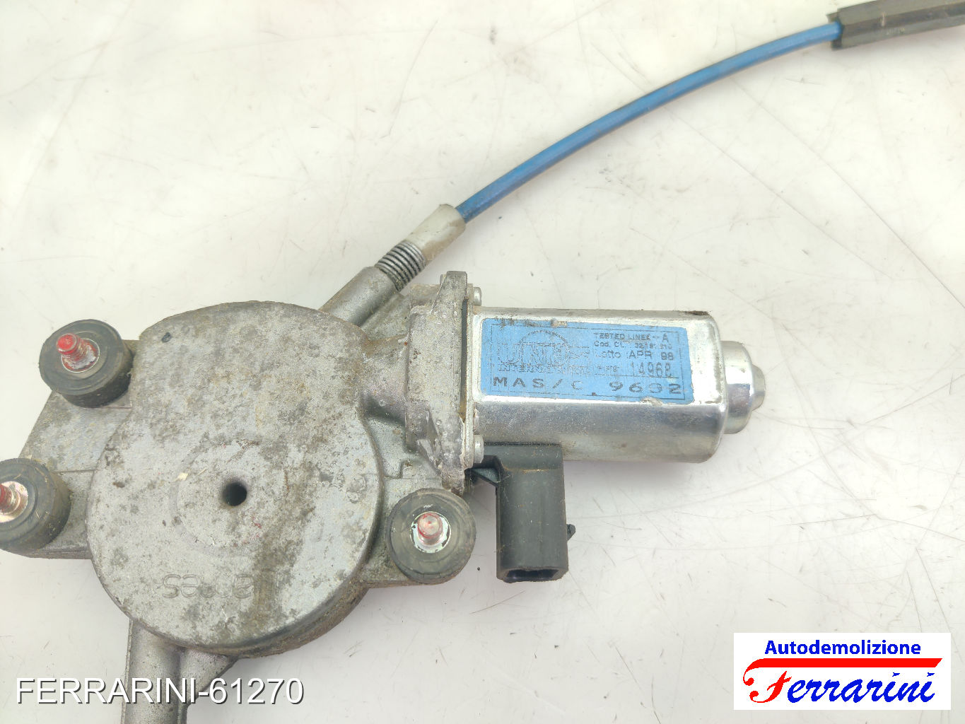 Motorino Alzavetro FIAT PUNTO 176 60 1.2 1993-1999 7737311, 7737310, 46452661 7
