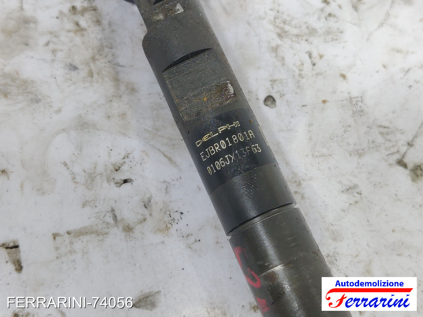 Iniettore RENAULT SCENIC 2 JM0/1 1.5 DCI 2003-2005 8200567290, 8200365186