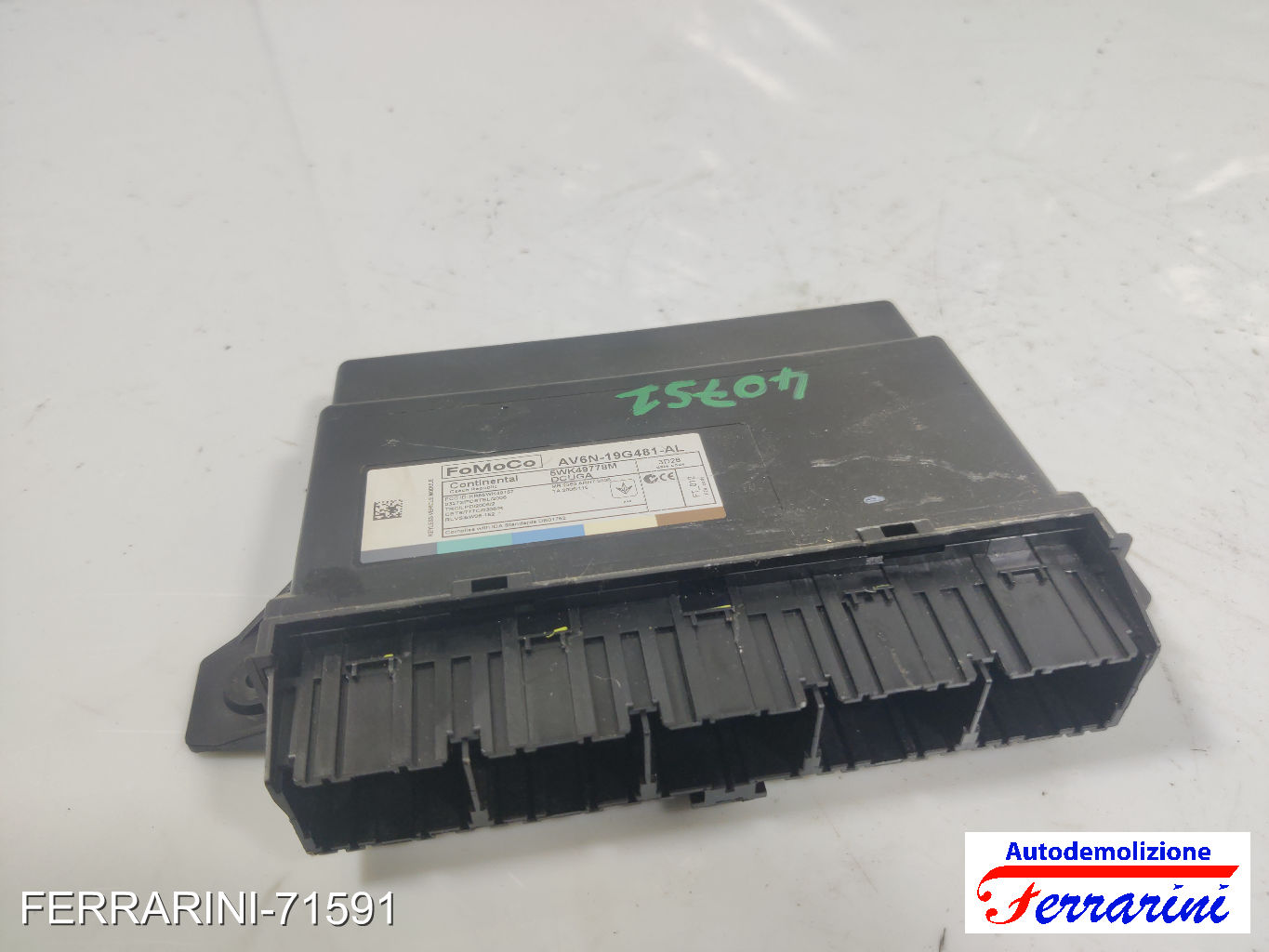 Keyless centralina chiusura Centralizzata FORD FOCUS 3 TURNIER 1.6 TDCI 7