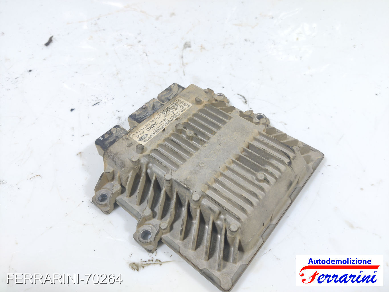 Centralina Motore FORD FUSION JU 1.4 TDCI 2002-2012 3S6112A650HD, 2GNDJ38AC
