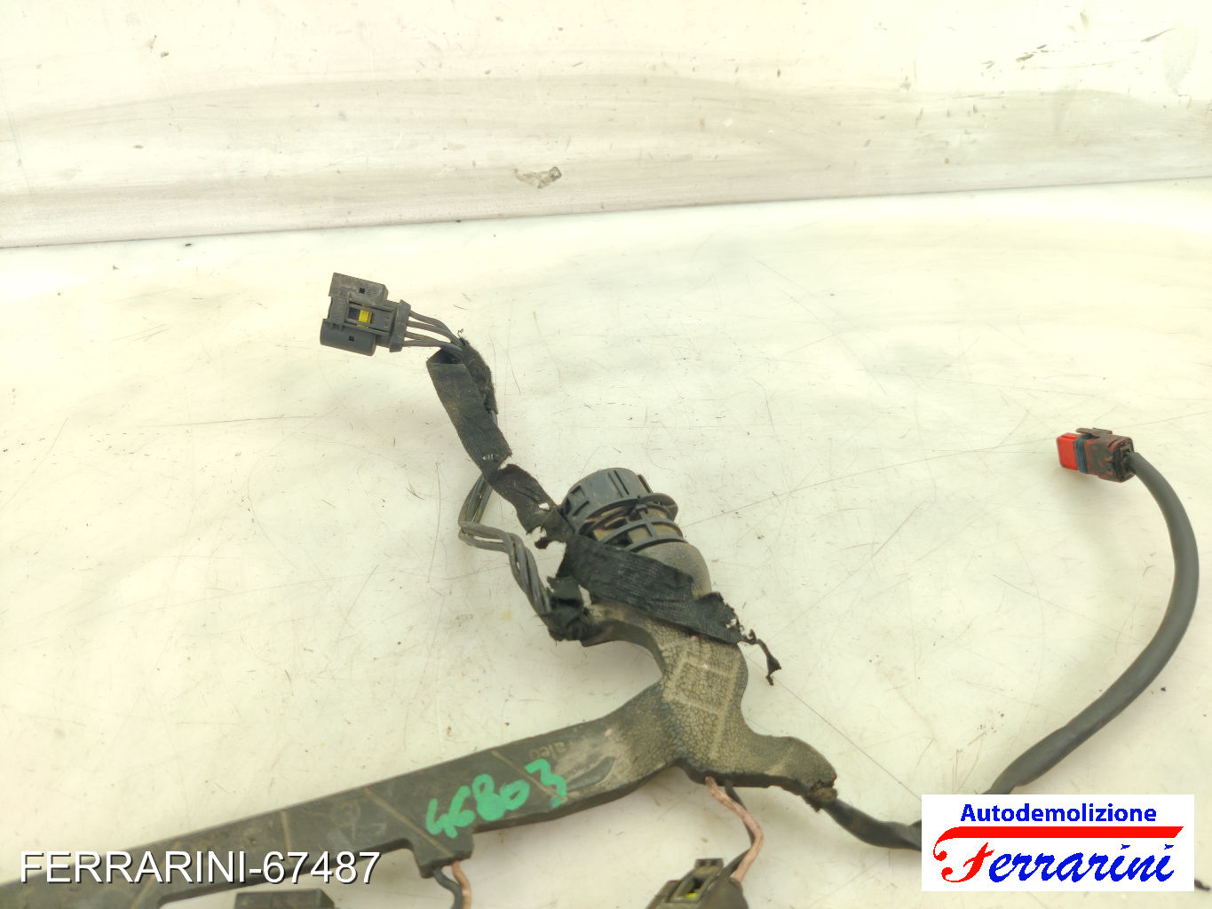 cablaggio iniettori 8HX CITROEN C2 JM 1.4 HDI 2003-2009 9645343780, 46807 6