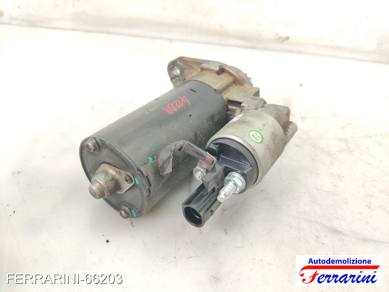 Motorino Avviamento AUDI A3 8P1 2.0 TDI 16V 2003-2012 02M911023P, 02E911023H 8