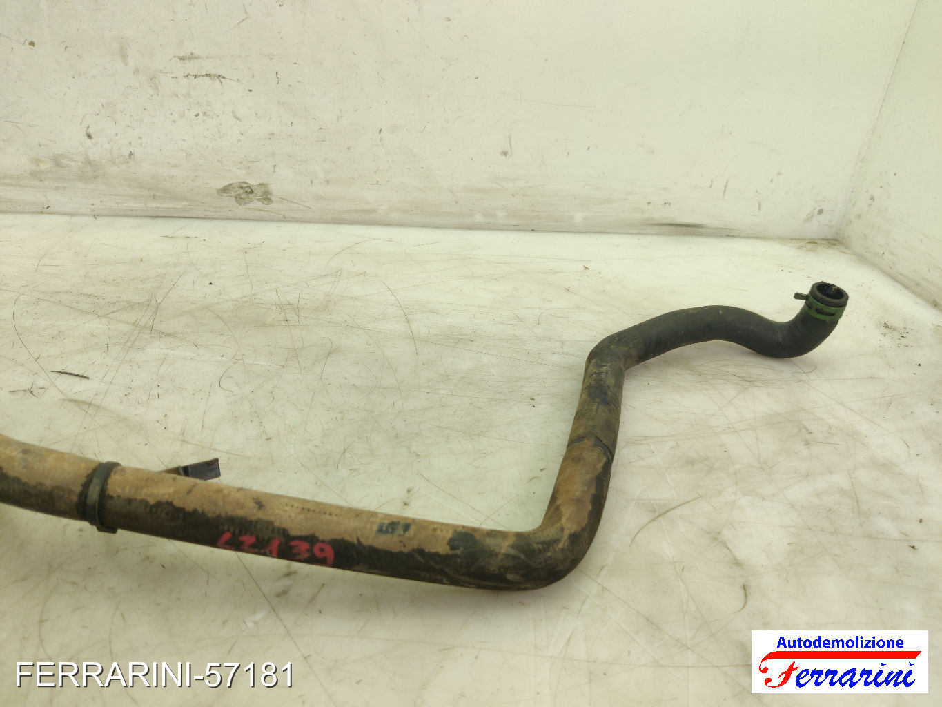 Tubo Acqua Motore In Gomma RENAULT MEGANE 3 SW KZ0/1 1.5 DCI 2009-2015