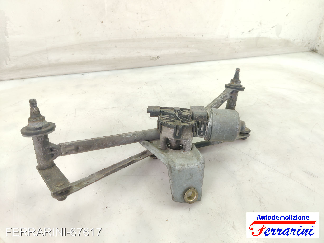 Spazzacqua Motorino Tergicristallo PEUGEOT 206 SW 2E/K 2002-2007 anteriore