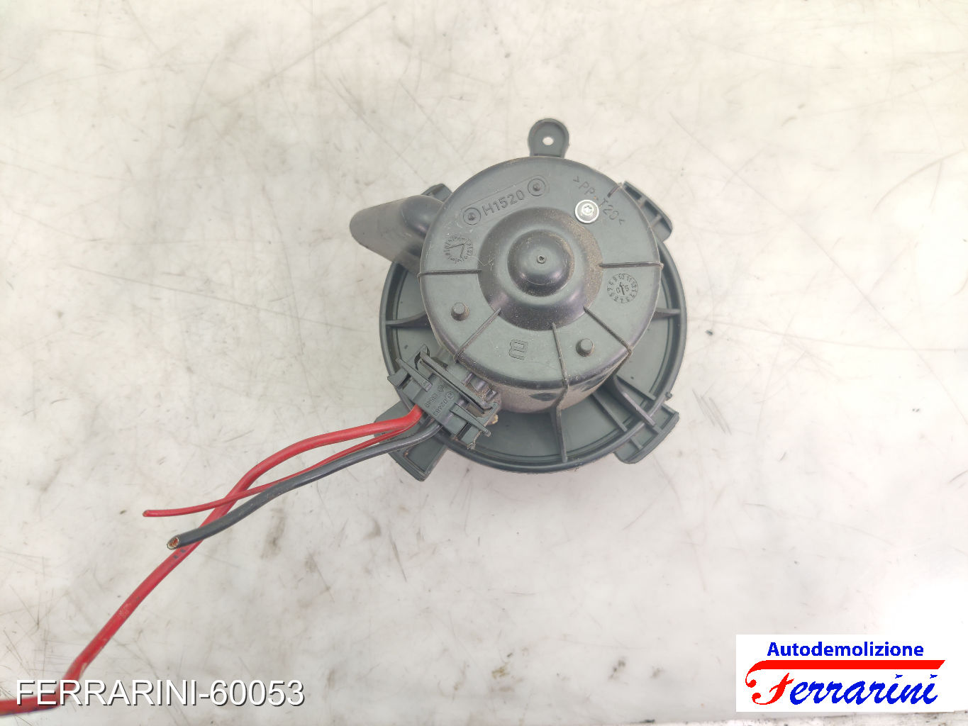 Ventola Stufa PEUGEOT 307 3A/C 2005-2009 6441Y7, 6441S6, 6441T8