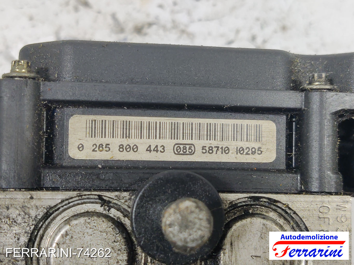 Centralina Pompa Abs OPEL MERIVA A X03 1.3 CDTI 2005-2010 13182319, 0265800443