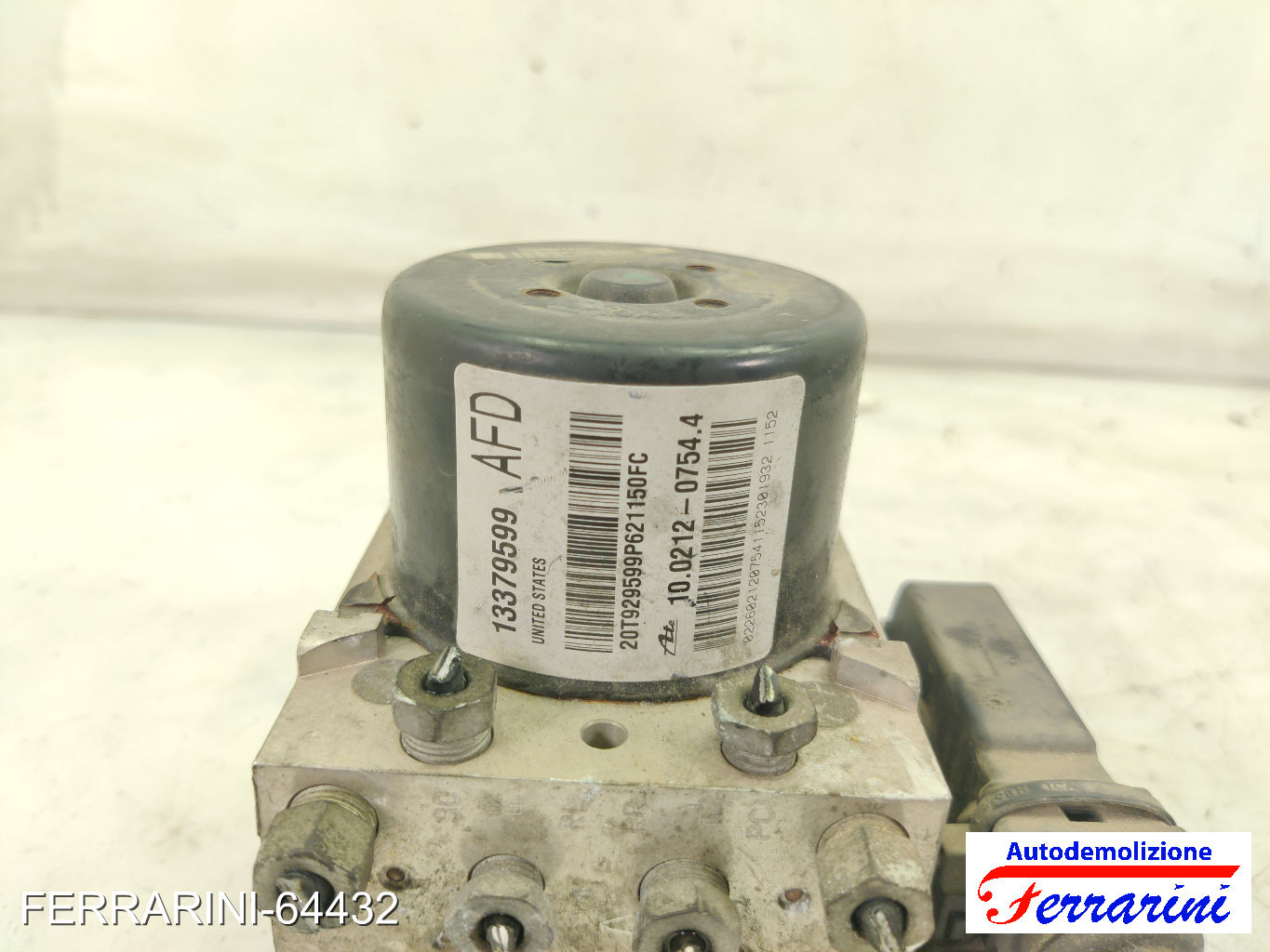 Centralina Pompa Abs OPEL ASTRA J SPORTS TOURER P10 1.7 CDTI 2010-2015 13379599 10