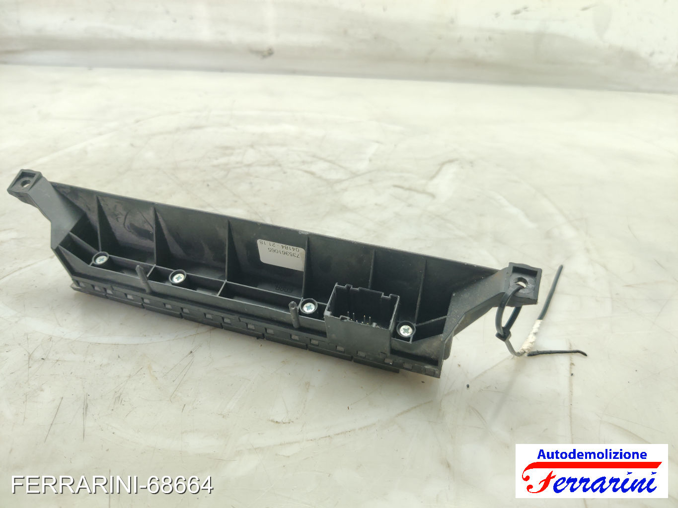 Pulsantiera centrale fendinebbia LANCIA YPSILON 843 2003-2011 sinistro, sx