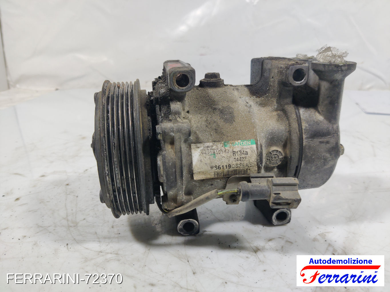 Compressore Clima FORD FIESTA 5 JD, JH 1.4 TDCI 2001-2008 2S6119D629AE, 1500822 6