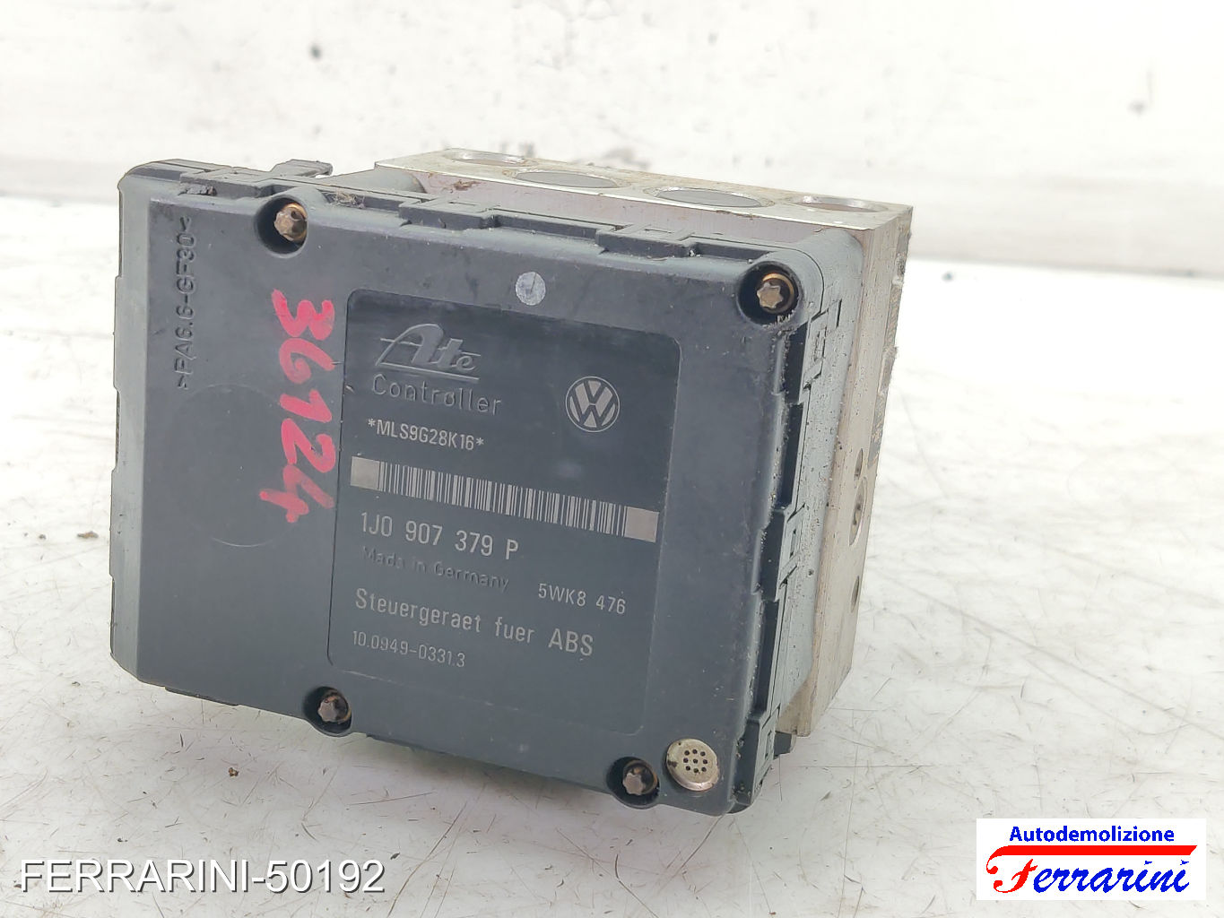 Centralina Pompa Abs AUDI A3 8L1 1.6 1996-2003 1J0907379P, 5WK8476, 10094903313 10