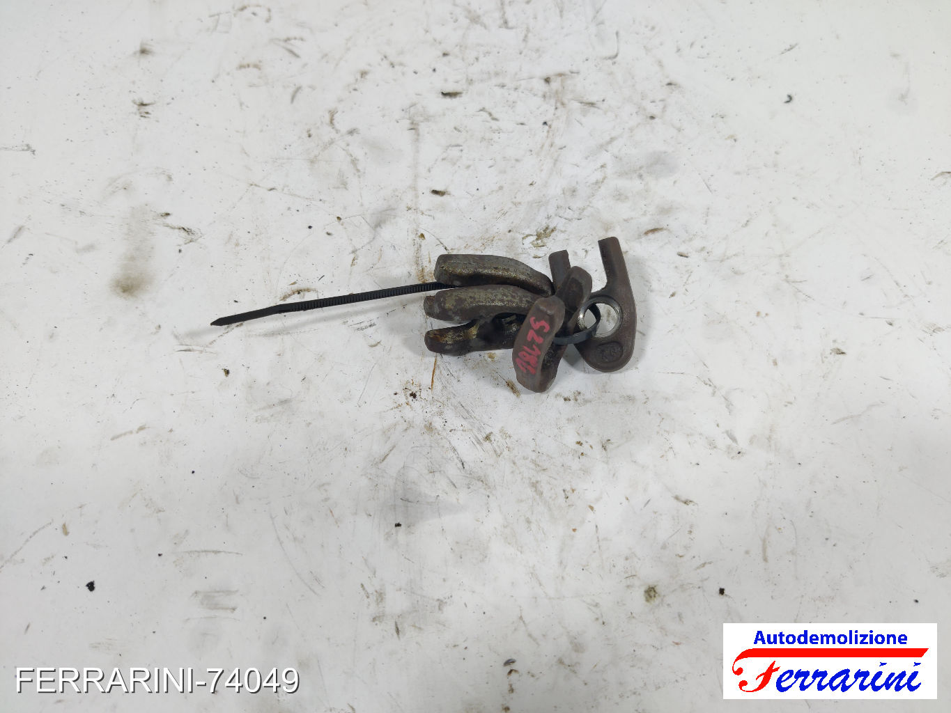 Fermo staffa iniettore diesel K9K F7 RENAULT SCENIC 2 JM0/1 1.5 DCI 2003-2005