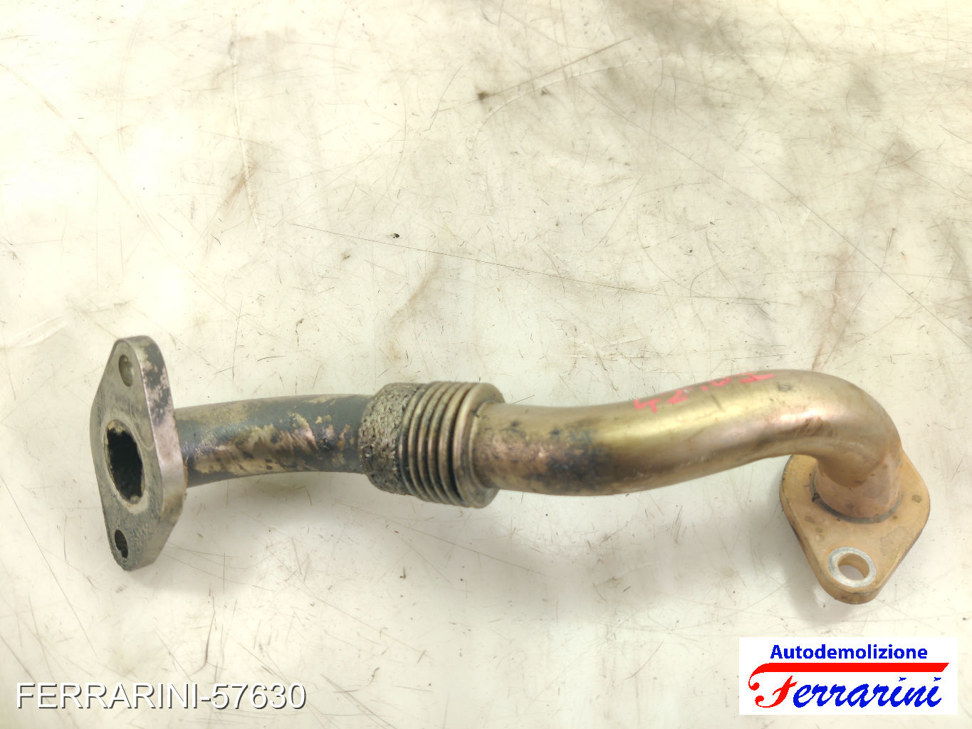 ATD tubo EGR VW NEW BEETLE 1C1, 9C1 1.9 TDI 2001-2010 038131521CC, 038131521BQ