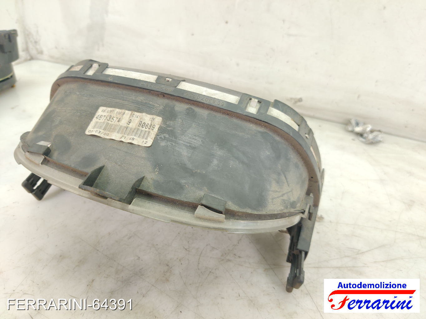 Quadro Contachilometri FIAT PUNTO 188 1.2 16V 80 1999-2006 46753574, 6063079909