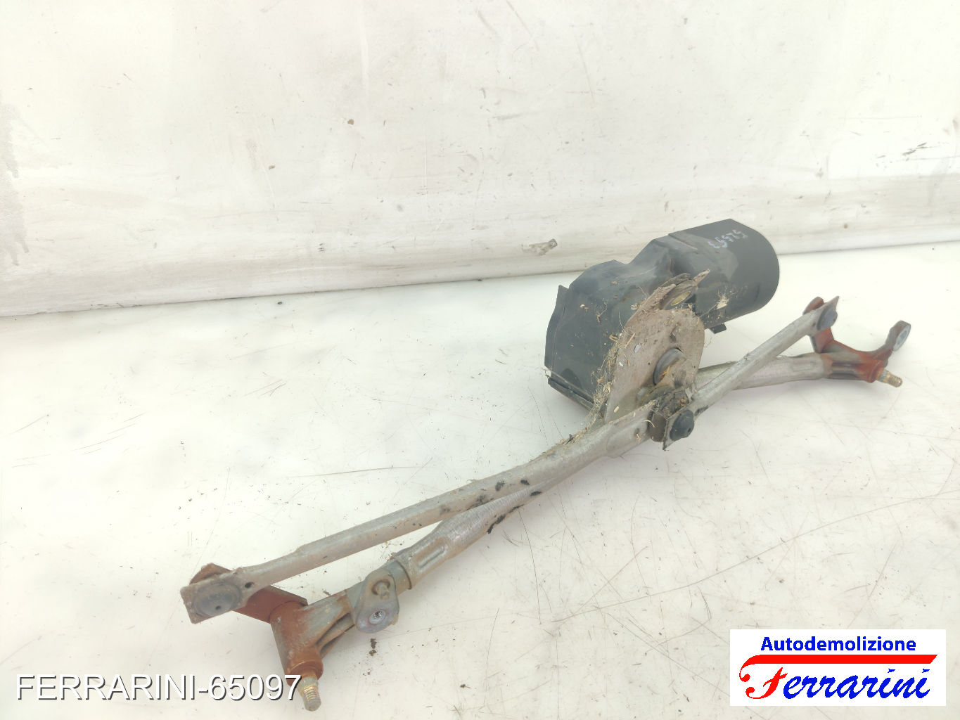 Spazzacqua Motorino Tergicristallo FIAT PUNTO 176 1996-1999 anteriore, frontale 6