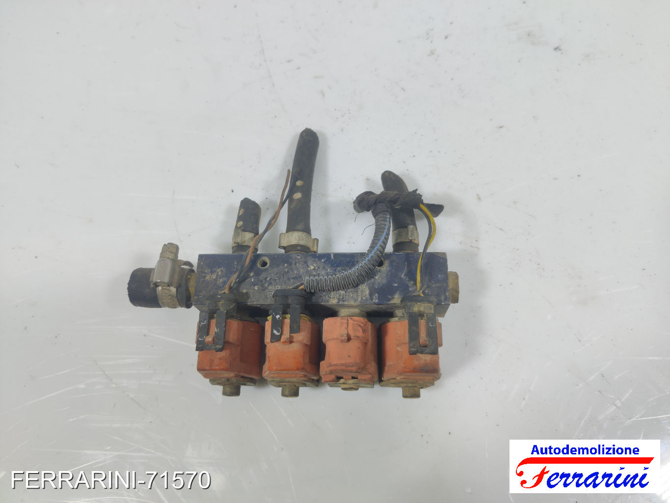 iniettori GPL Valtek 4 arancione FIAT GRANDE PUNTO 199 1.4 16V 2005-2011