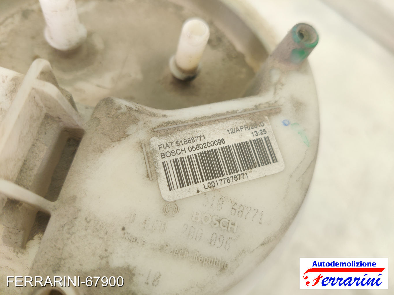Cestello Pompa Galleggiante Serbatoio ALFA ROMEO MITO 955 1.4 BI-FUEL 2009-2016 8