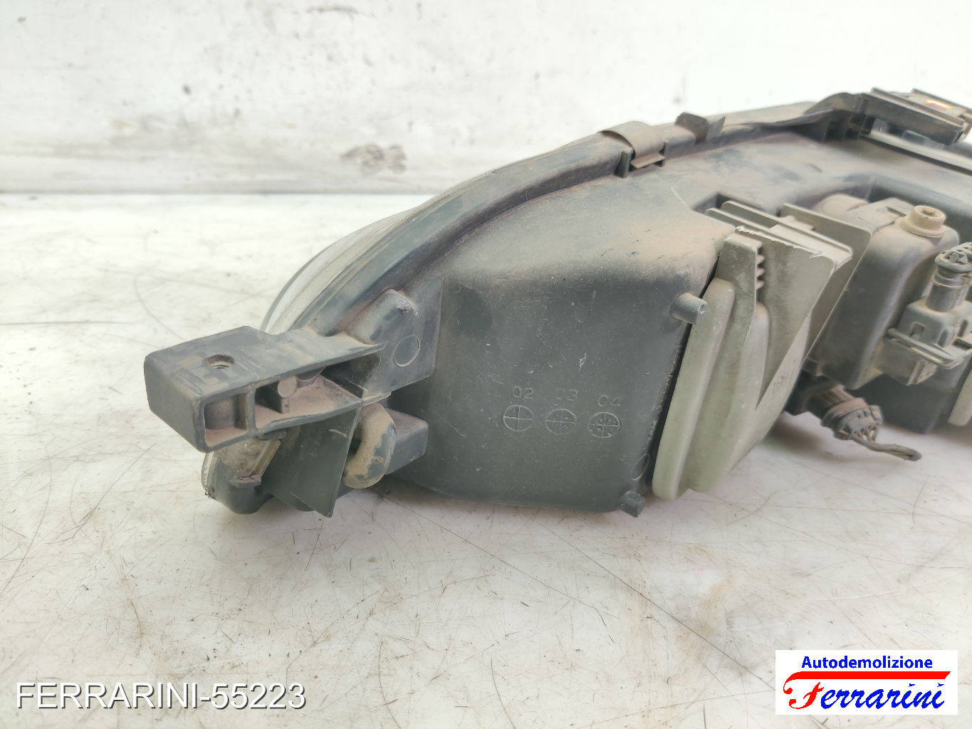 Faro Anteriore FIAT MAREA WEEKEND 185 2000-2002 destro, dx 46524475, FT1484923