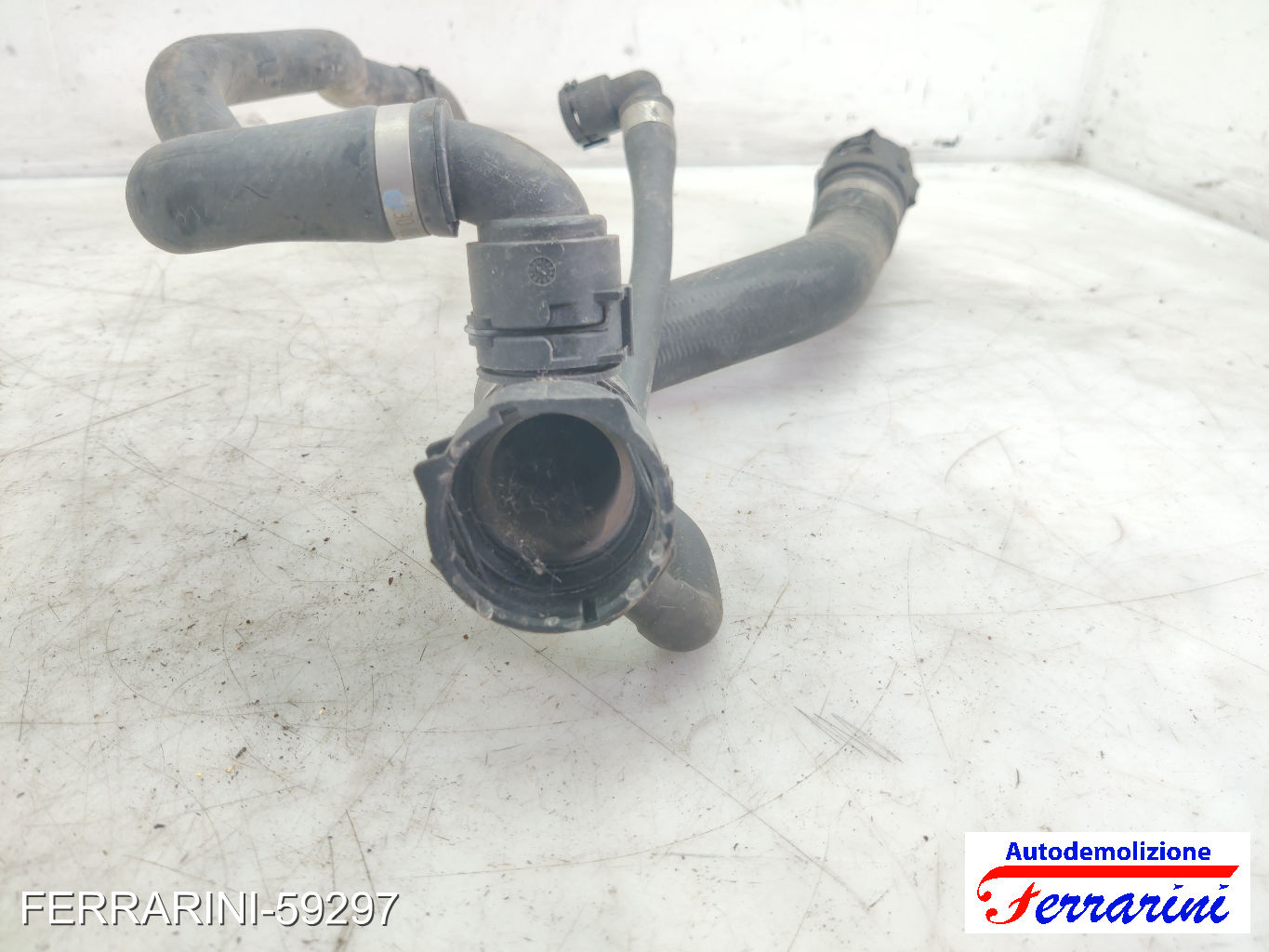 manicotto radiatore M47 BMW SERIE 1 E87 120D 2004-2011 17127525541, 17127540127