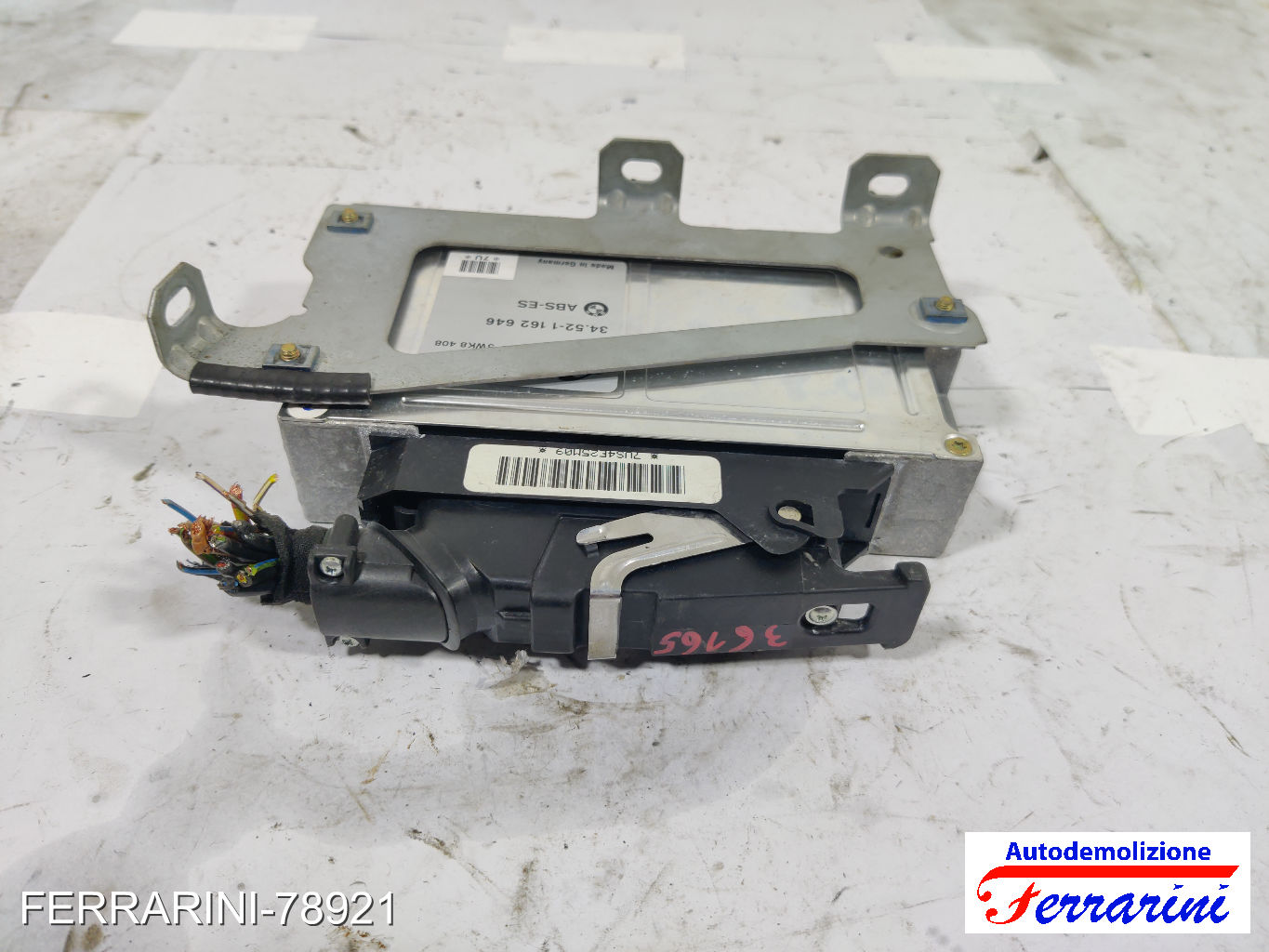 ATE Centralina Pompa Abs BMW SERIE 3 E36 318I 1993-1998 34521162646, 7US4E25M09