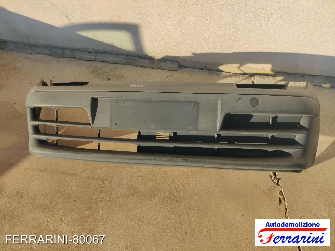 Paraurti FIAT SEICENTO 600 187 1998-2010 Frontale 735283291, FT04042031A